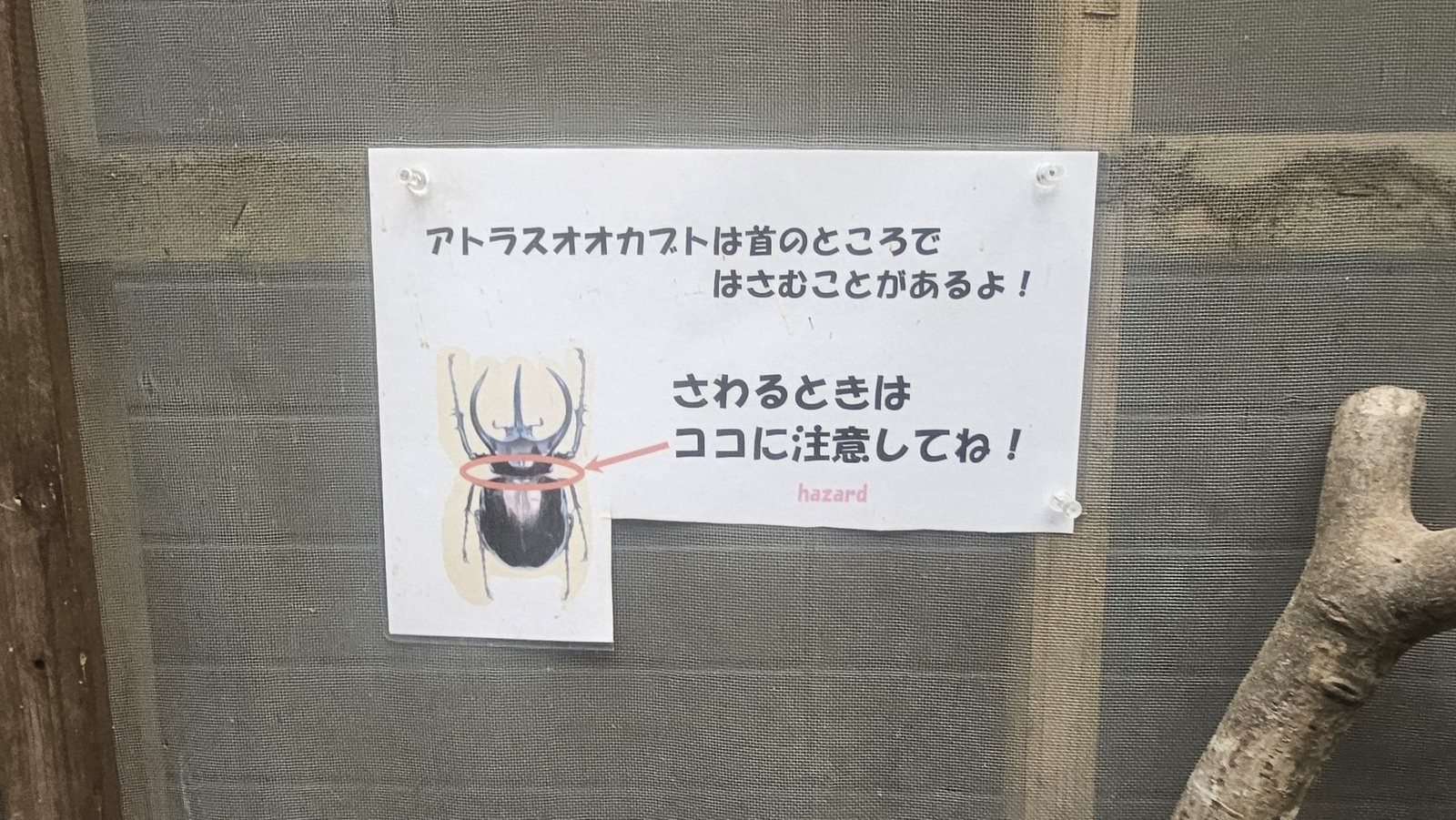 どこが危ないかを絵で示してくれています